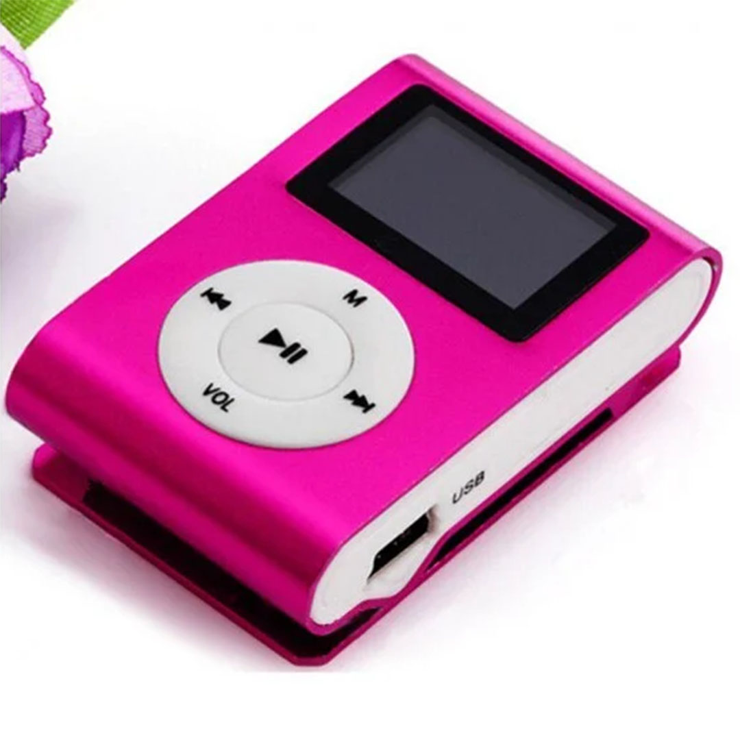 Mp3 player με οθόνη Lcd 32GB EZRA MP3-2 ροζ