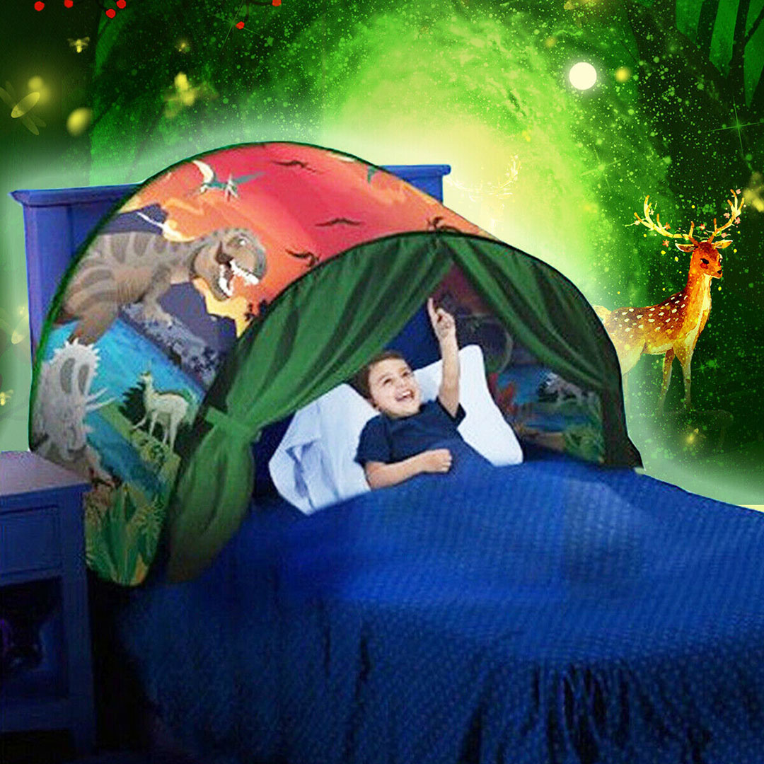 Παιδική σκηνή κρεβατιού Pop Up Dream Tents - Dinosaur Island