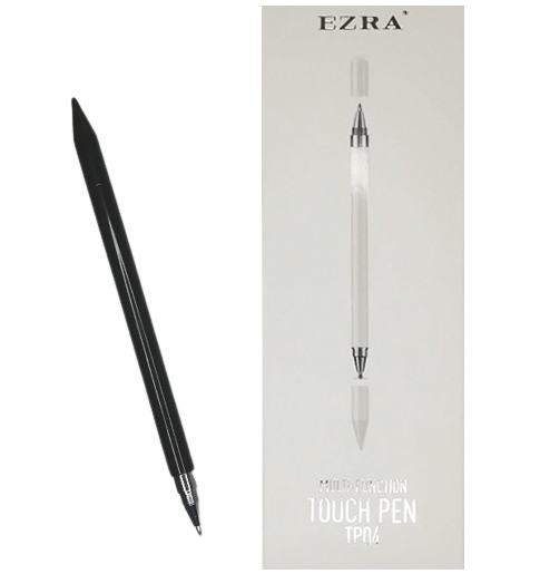 Στυλό επαφής πολλαπλών λειτουργιών 15,6x1cm EZRA TP04 μαύρo