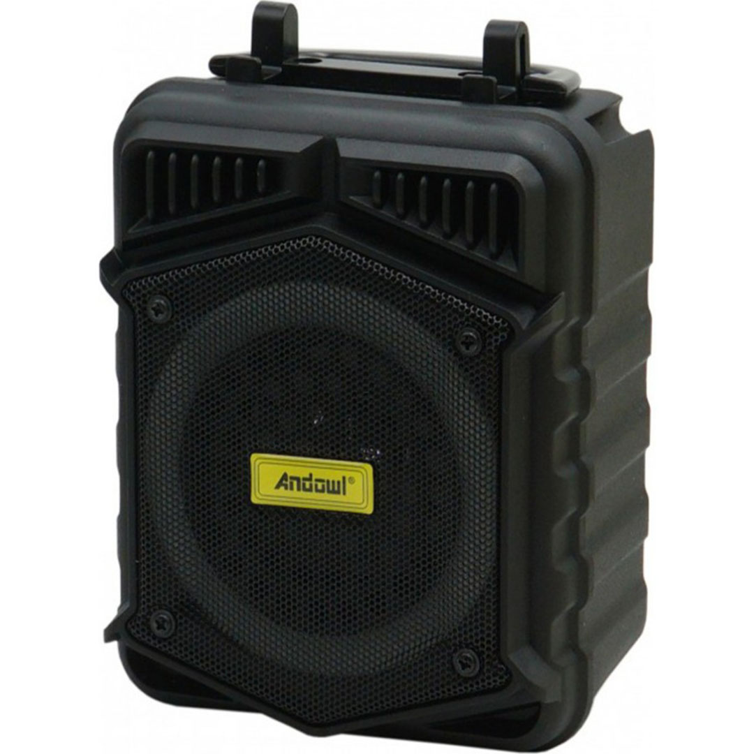 Ηχείο Bluetooth 3W με ραδιόφωνο, 9 ώρες λειτουργίας και LED φωτισμό Andowl Q-YX2135 μαύρο