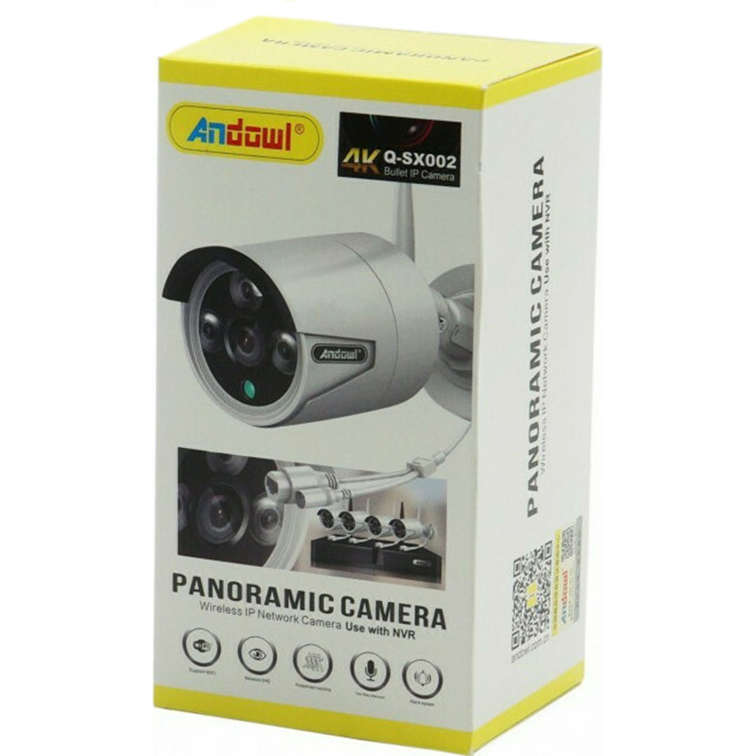 Πανοραμική IP Wi-Fi κάμερα 4K αδιάβροχη Andowl Q-SX002