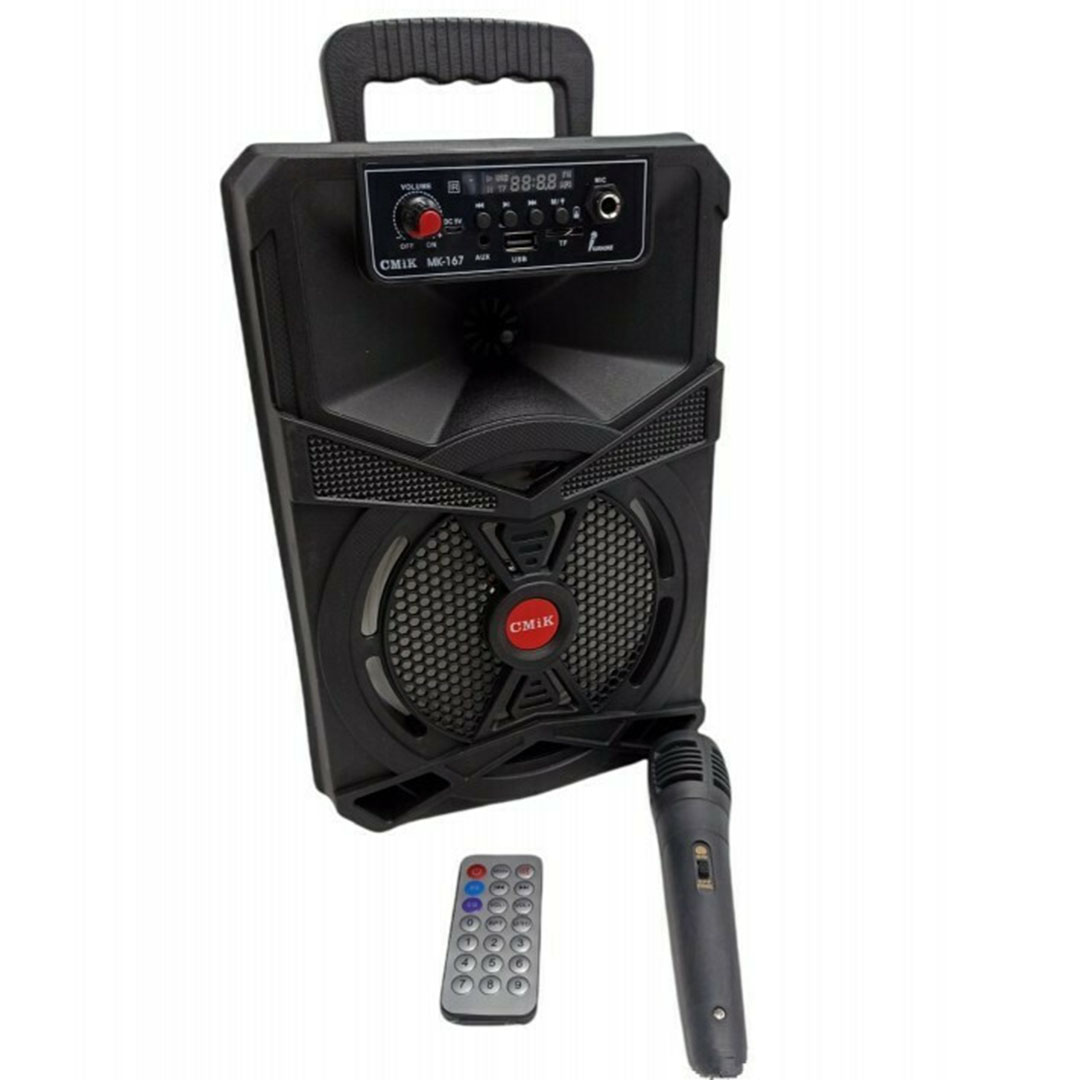 Σύστημα Karaoke με ενσύρματo μικρόφωνo 3000W CMIK MK-167 μαύρο