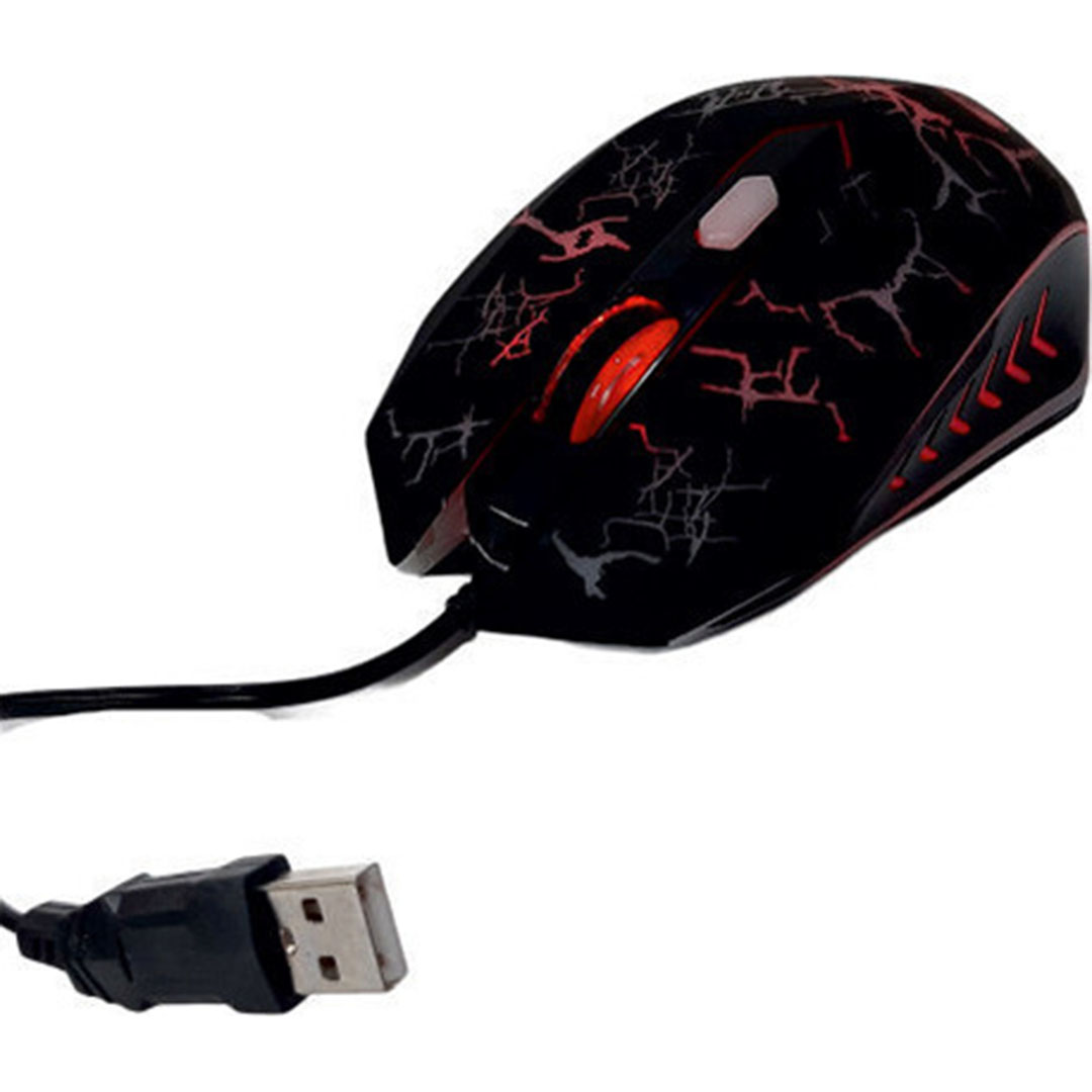 Ενσύρματο gaming ποντίκι Andowl Q-T39 μαύρο