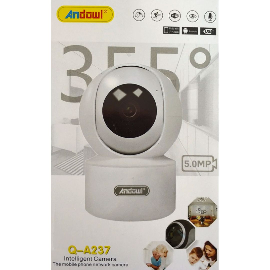 Ασύρματη κάμερα 355 μοιρών Andowl WiFi multi-function camera Q-A237