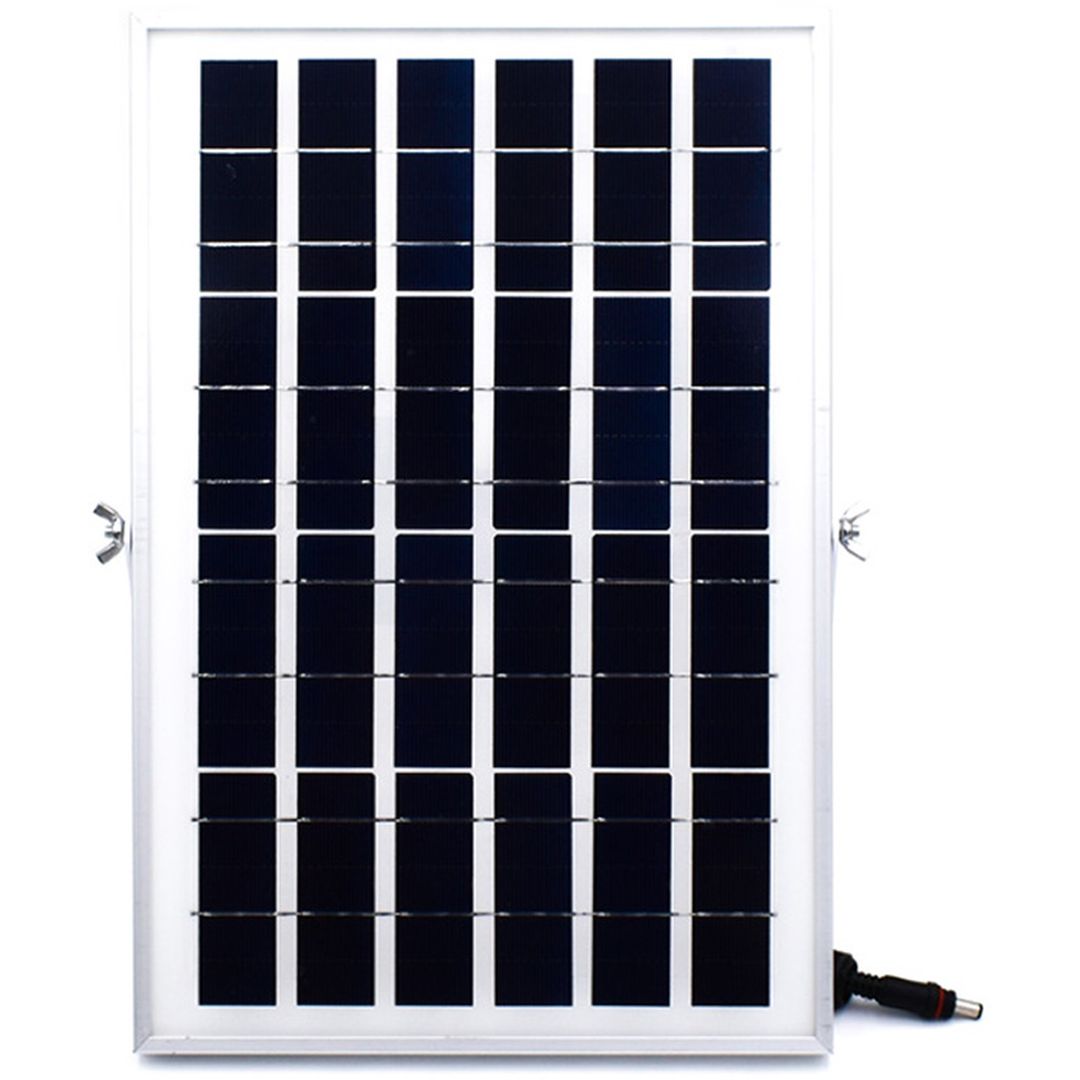 Ηλιακός προβολέας αδιάβροχος 50W με φωτοβολταϊκό πάνελ, τηλεκοντρόλ και χρονοδιακόπτη IP67 CL-730S