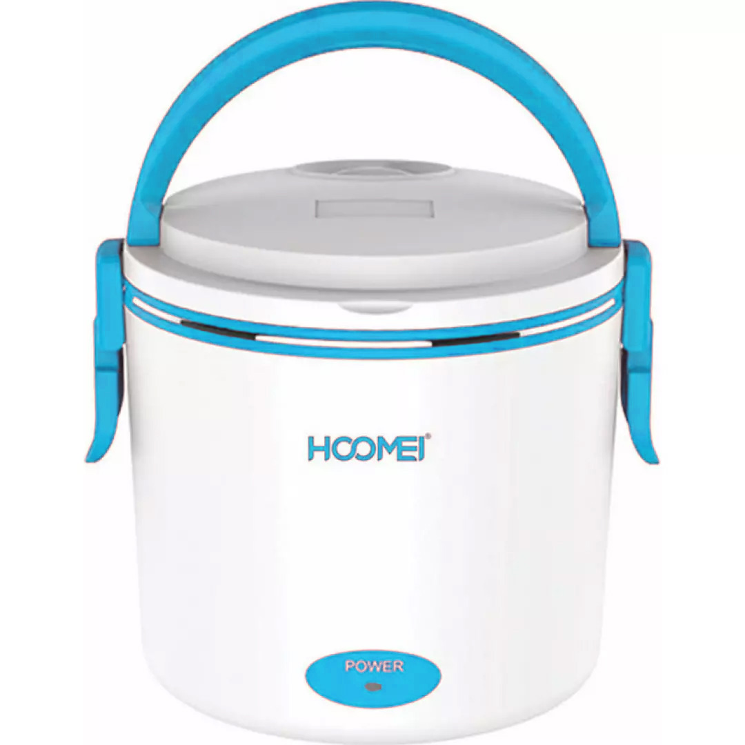 Ηλεκτρικό θερμαινόμενο δοχείο φαγητού inox Hoomei HM-5650B λευκό-γαλάζιο