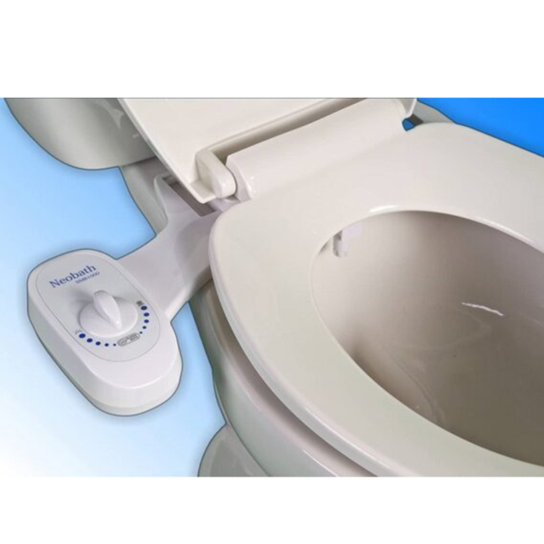 Εξάρτημα μπιντέ τουαλέτας με μονό αυτοκαθαριζόμενο ακροφύσιο νερού NMB1000 λευκό