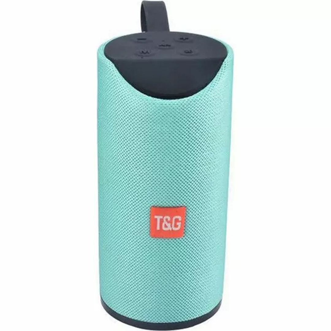 Φορητό μίνι ηχείο wireless bluetooth T&G TG-113 πράσινο