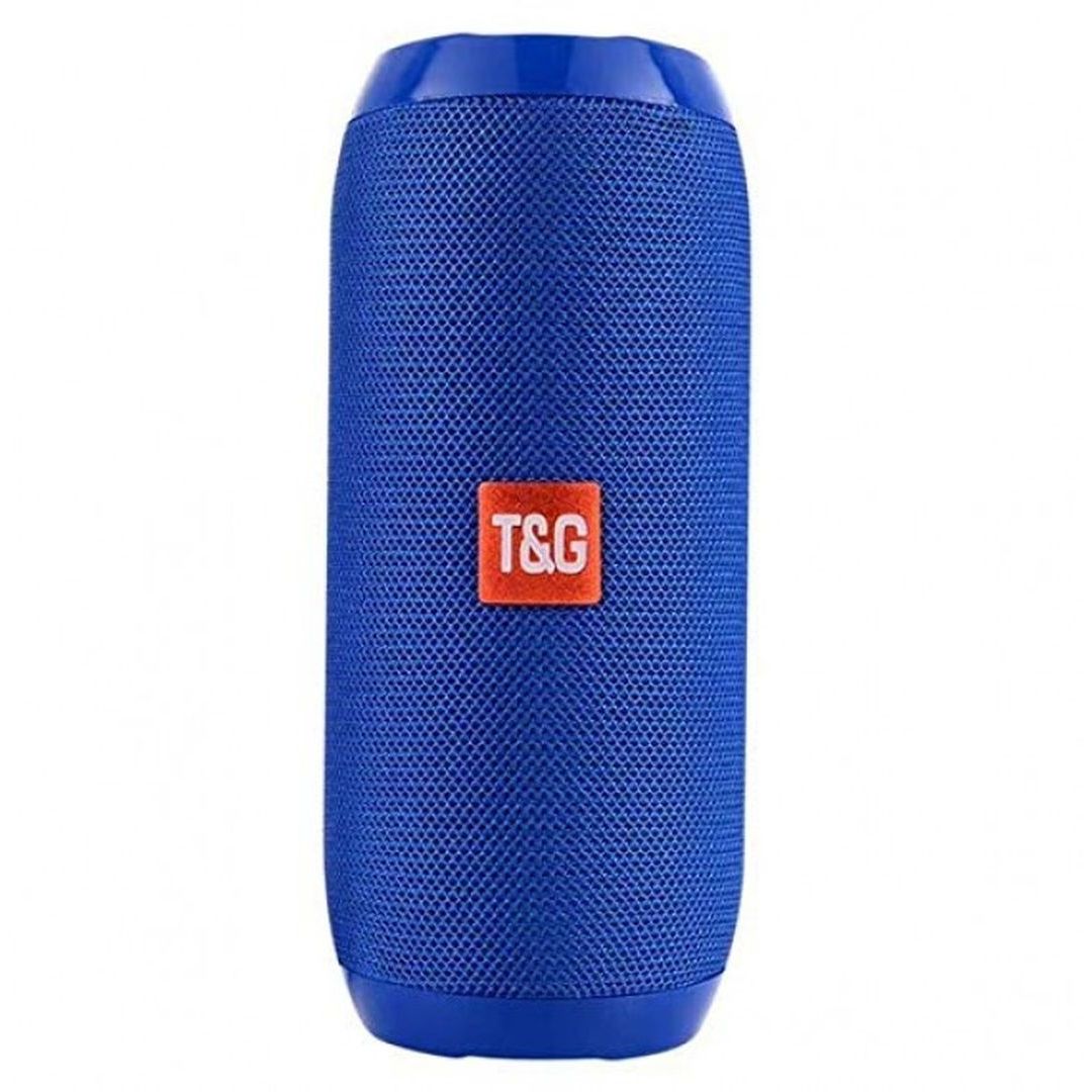 Φορητό Bluetooth Ηχείο T&G TG-117 σε μπλε χρώμα