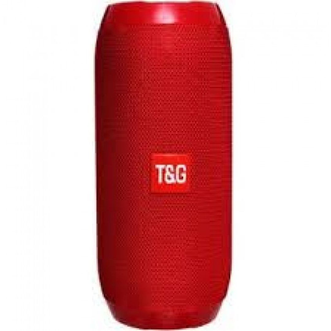 Φορητό Bluetooth Ηχείο T&G TG-117 σε κόκκινο χρώμα
