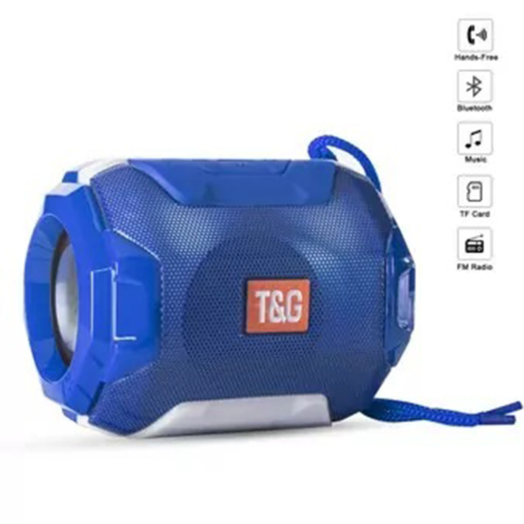 Φορητό ασύρματο ηχείο Bluetooth T&G TG-162 μπλε