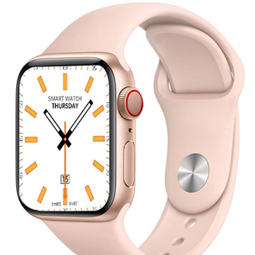 Smartwatch με παλμογράφο HW67 ροζ