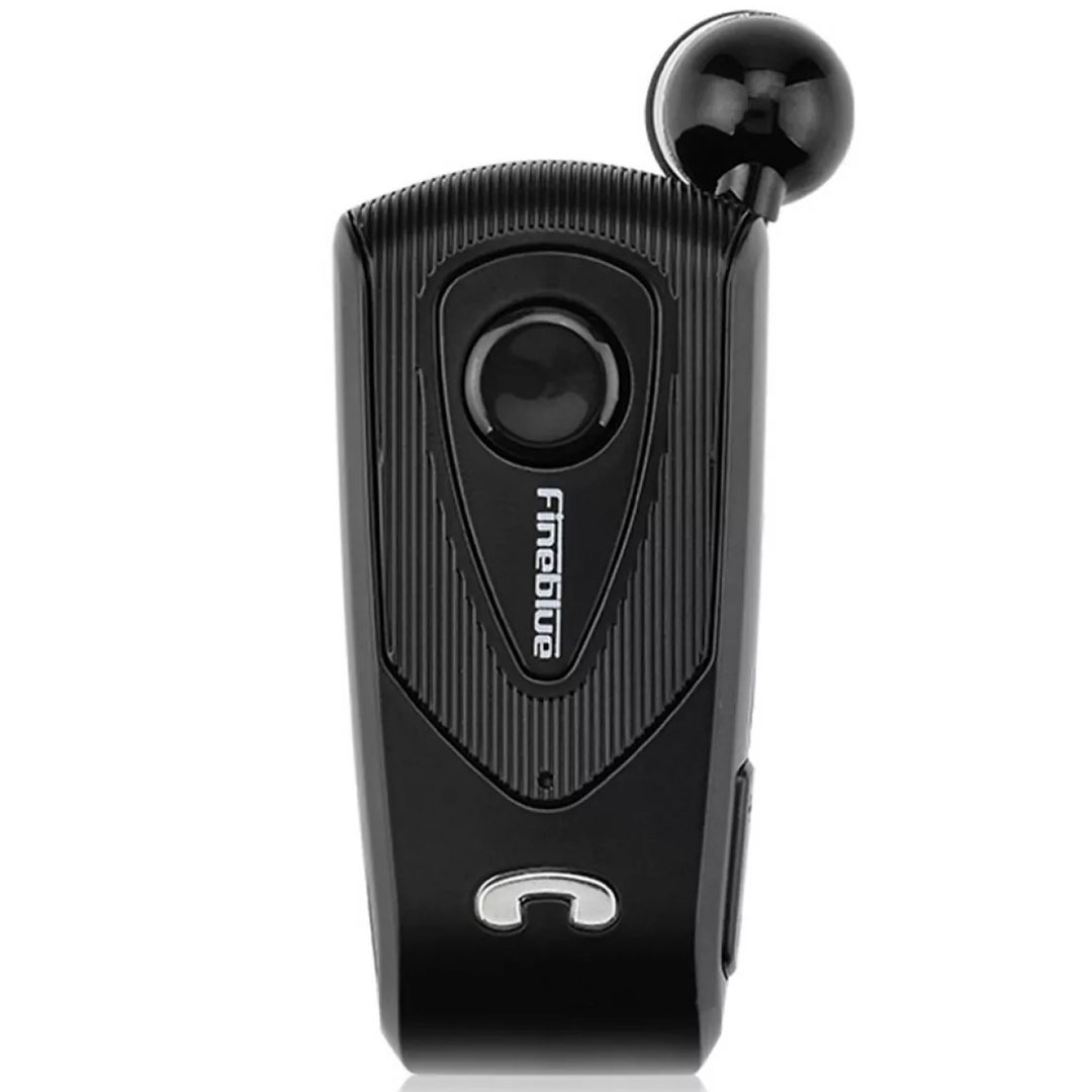Ασύρματο ακουστικό bluetooth hands free clip on Fineblue F930 μαύρο