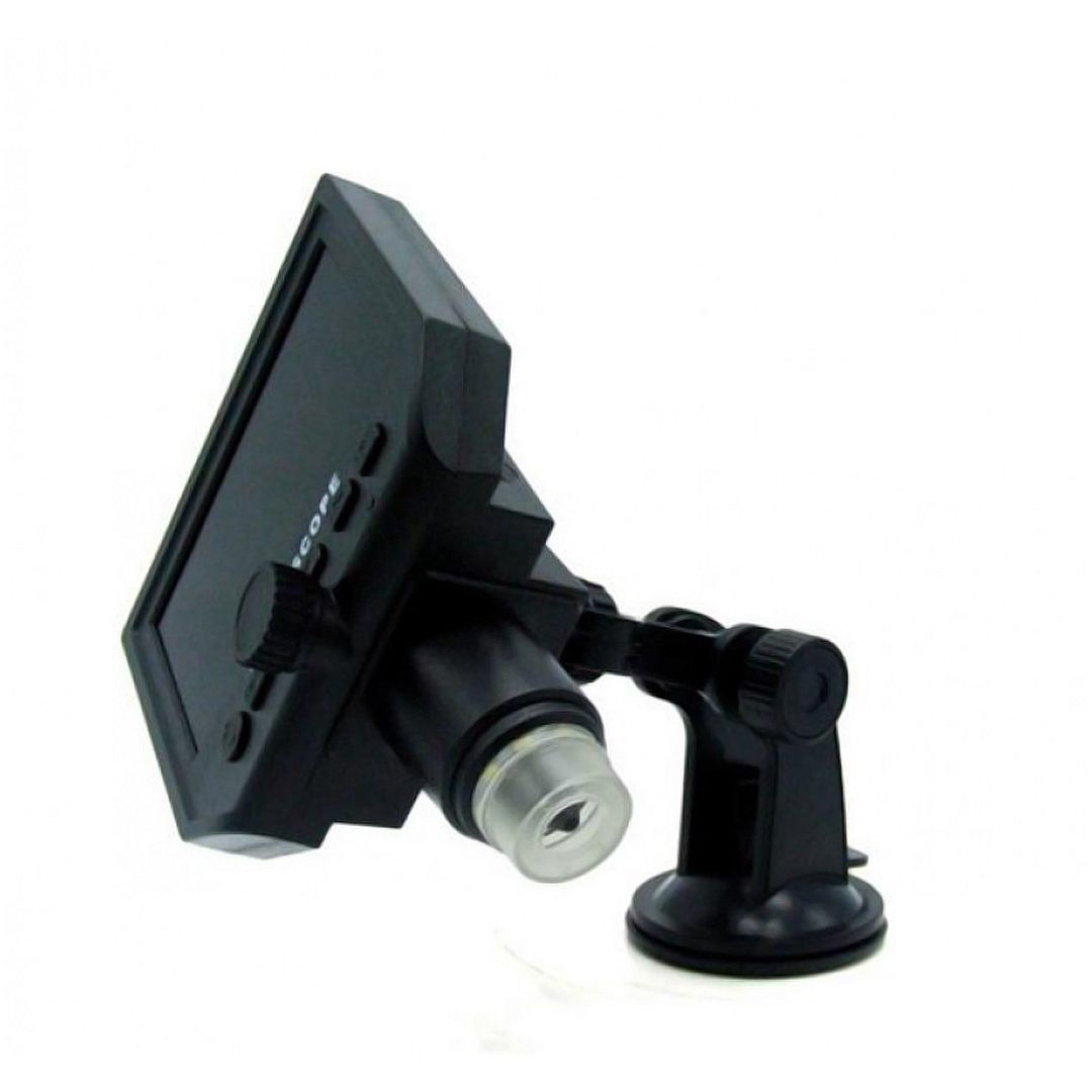 Ψηφιακό επαναφορτιζόμενο μικροσκόπιο 600x με οθόνη 4.3″ και κάμερα 3.6MP G-600