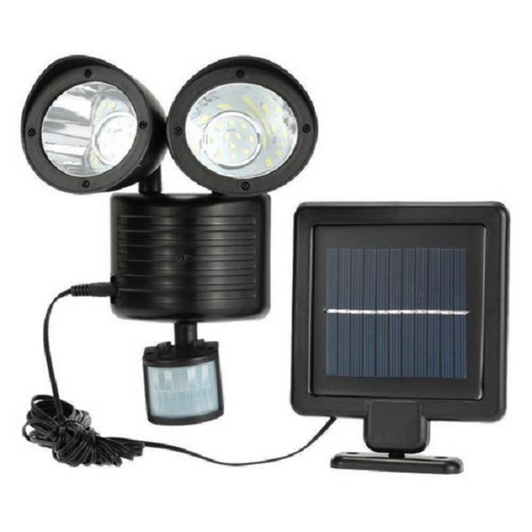 Ηλιακός προβολέας Solar lights 22 LEDs - Wall mounted motion sensor lights GD22