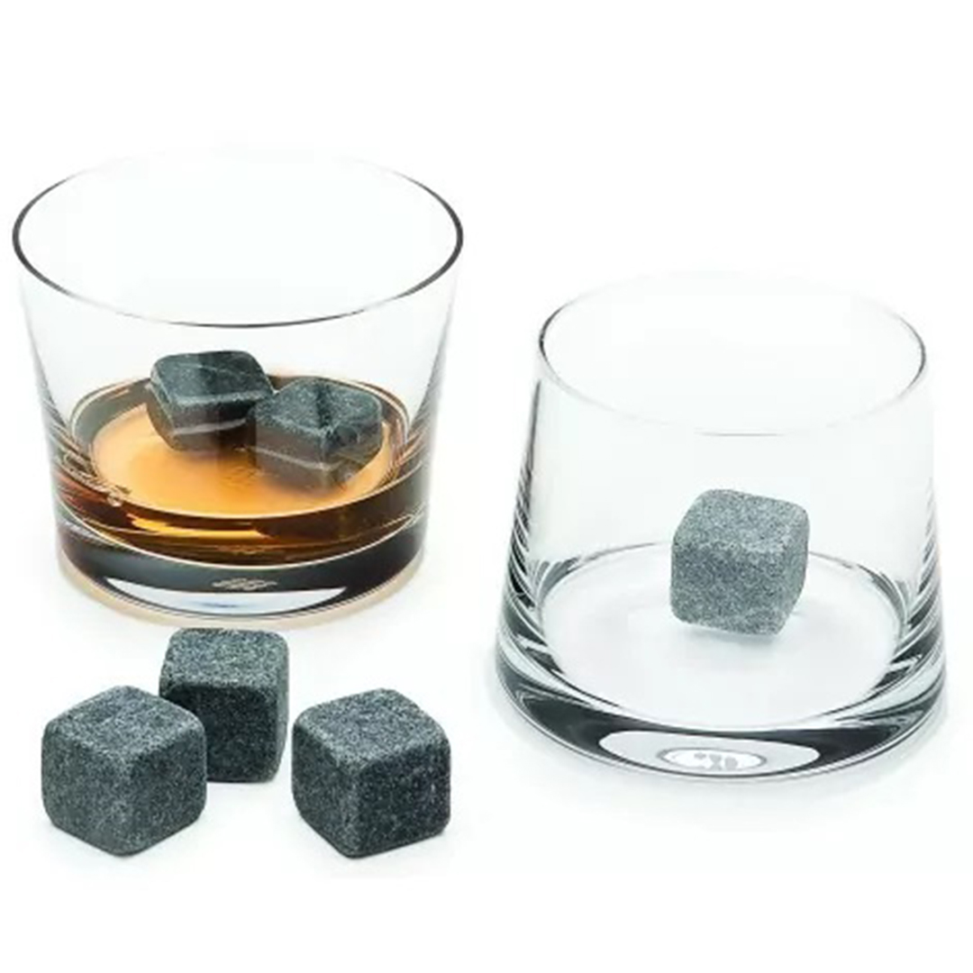 Παγάκια whisky stones που δεν λιώνουν σετ 6 τμχ