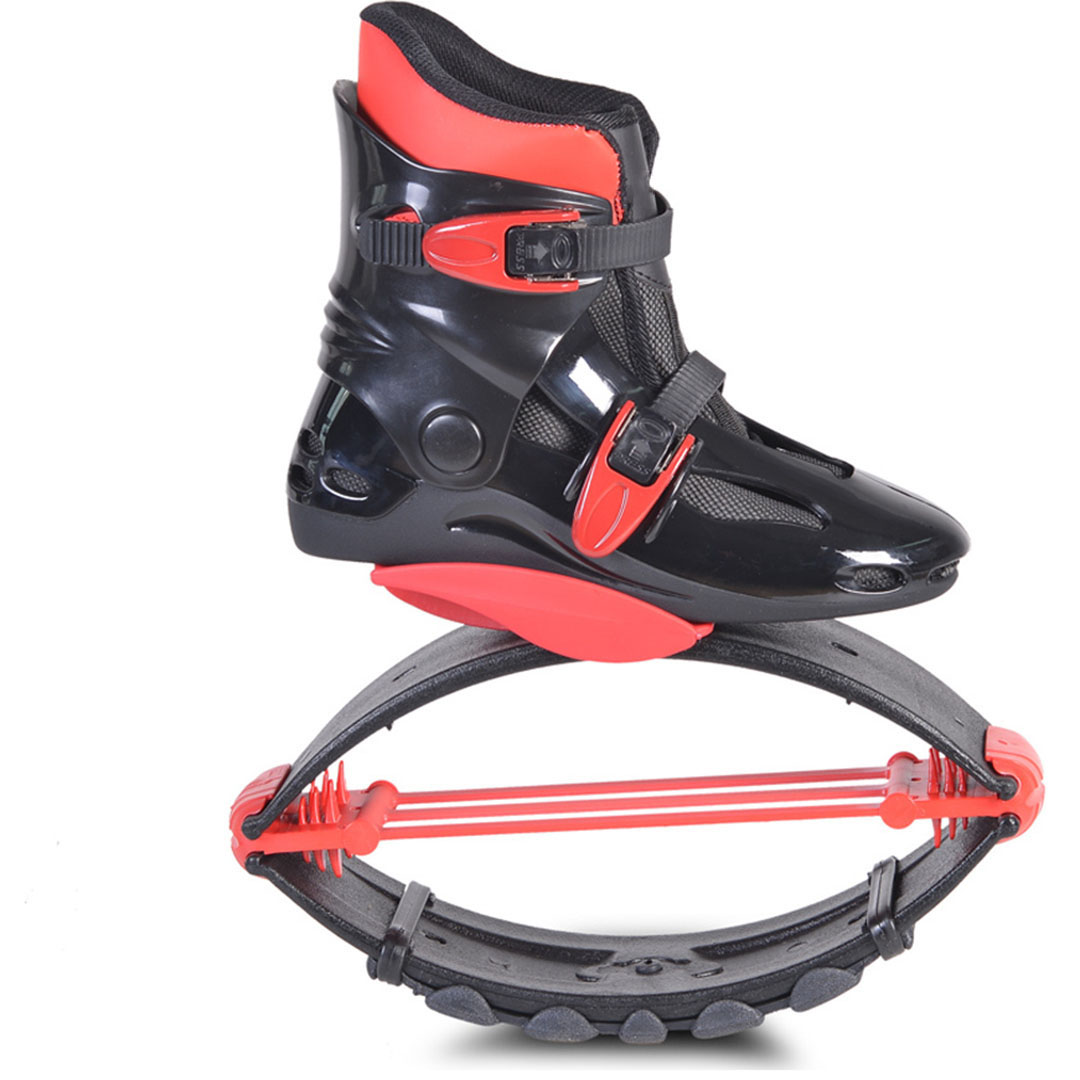 Παπούτσια με Ελατήρια για άλματα - Jump Shoes Μαύρο-Κόκκινο XL (39-41) 60-80kgs