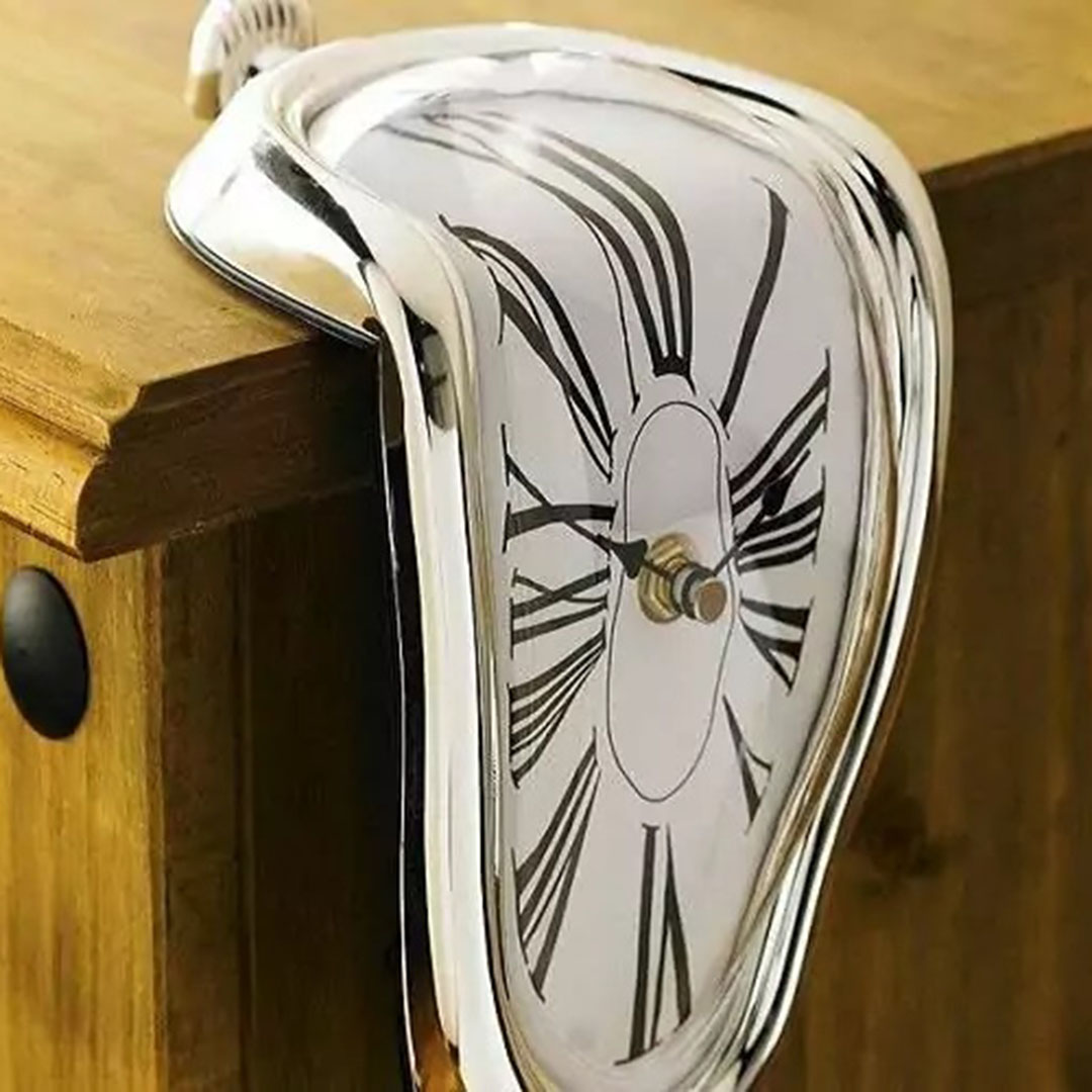 Επιτραπέζιο ρολόι που λιώνει Melting Clock