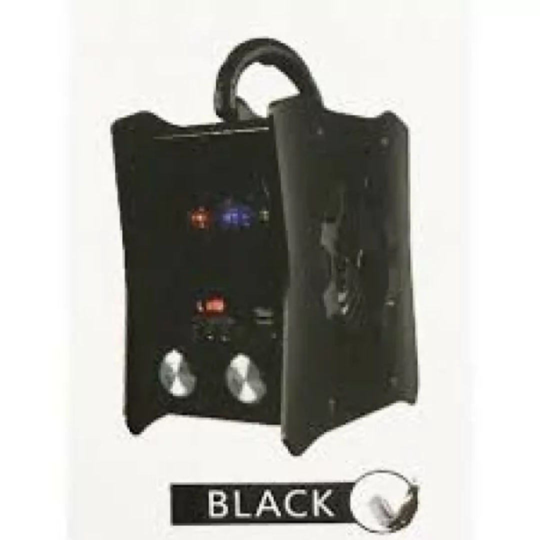 Ηχείο bluetooth με usb, radio, mp3, sd card JKX-101BT σε μαύρο χρώμα