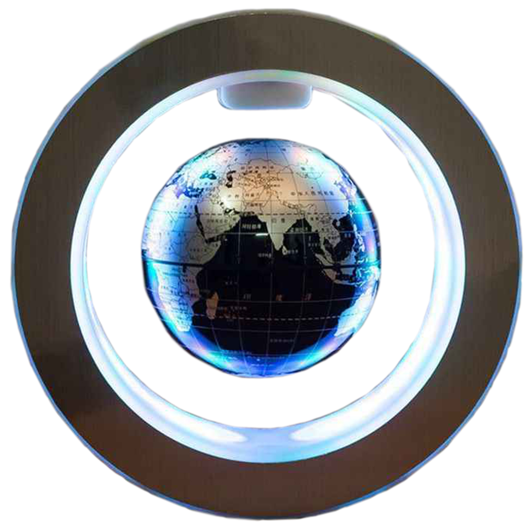 Μαγνητική Αιωρούμενη Περιστρεφόμενη Υδρόγειος Σφαίρα - Round Magnetic Levitation Globe