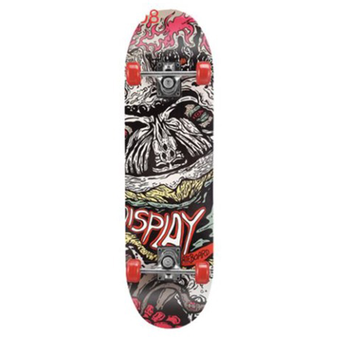 Skateboard 2808 70x20cm Πολύχρωμο Gorilla