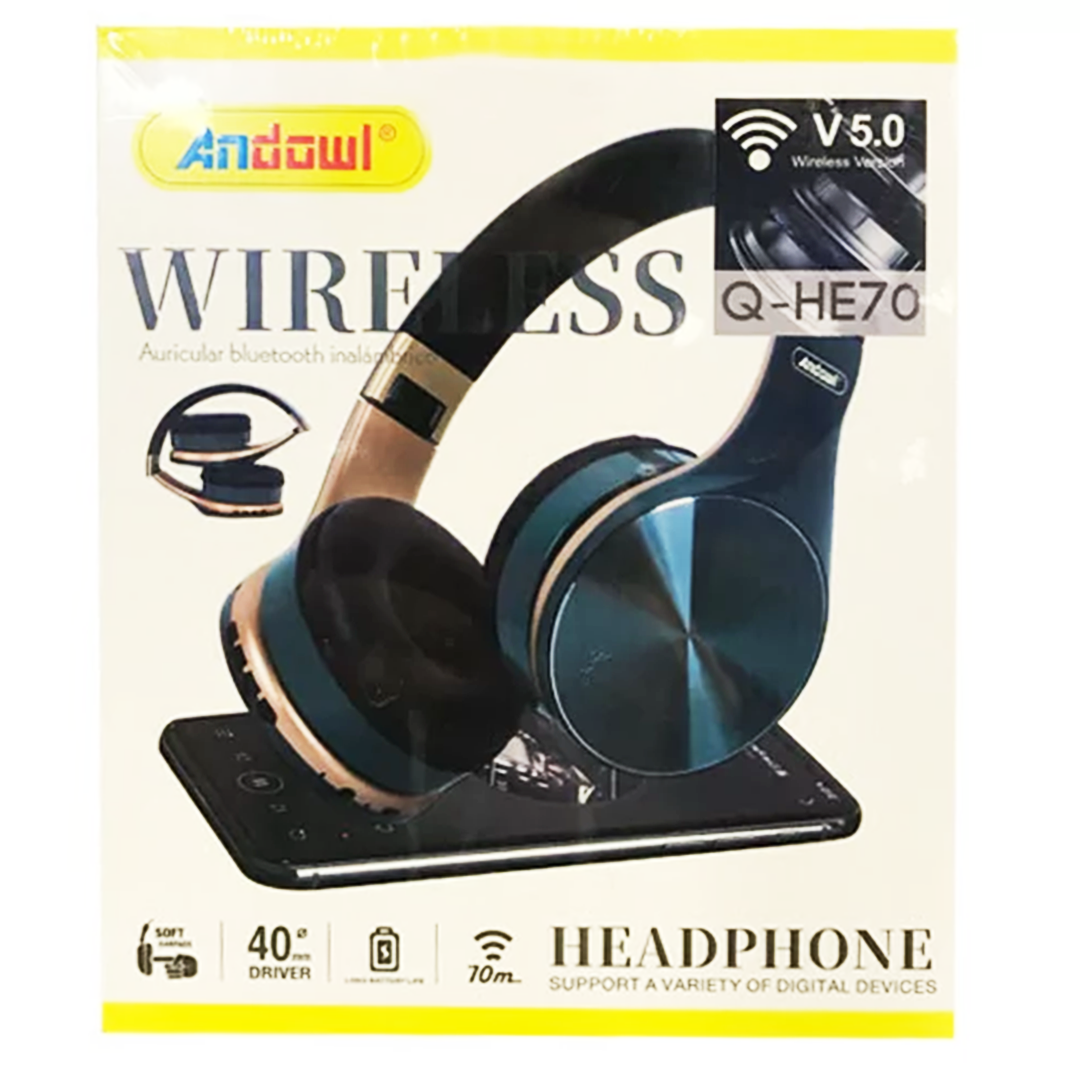 Ασύρματα ακουστικά Bluetooth V5.0 Andowl Q-HE70