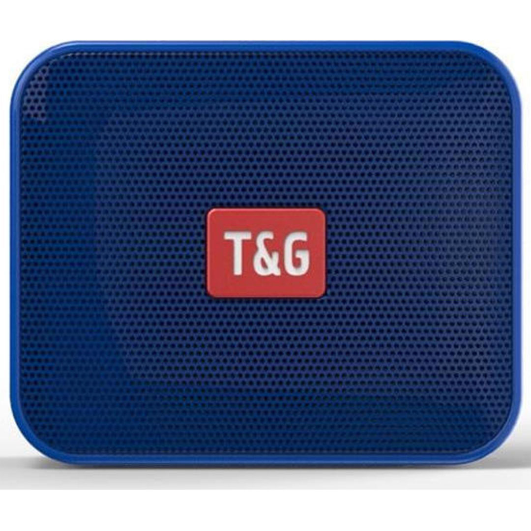 T&G TG-166 Ηχείο Bluetooth 5W με Διάρκεια Μπαταρίας έως 2 ώρες Μπλε