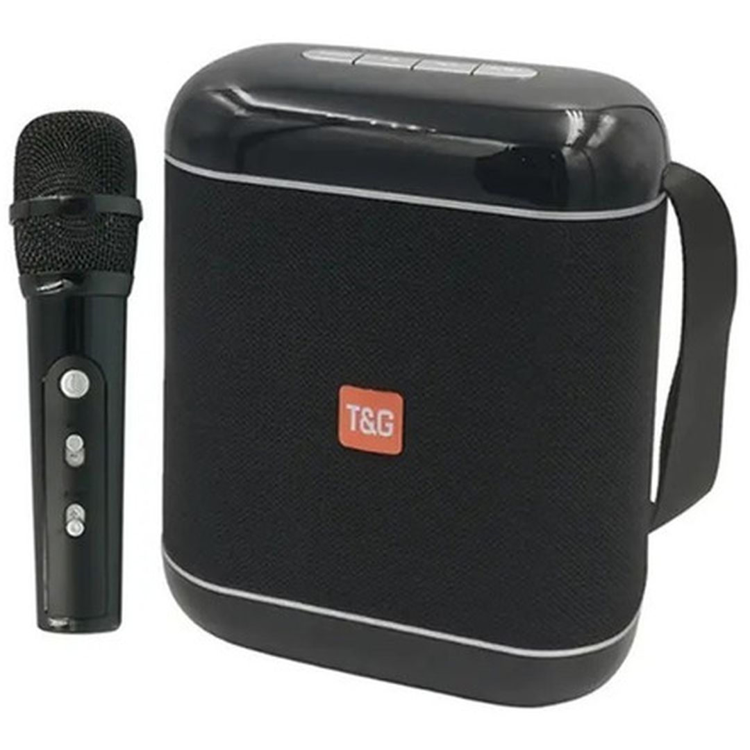 T&G Σύστημα Karaoke με Ασύρματo Μικρόφωνo TG-523 σε Μαύρο Χρώμα