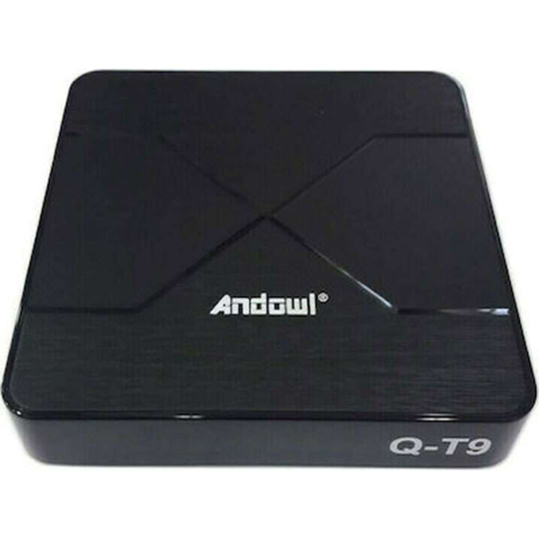 TV Box 4K UHD με WiFi USB 3.0 4GB RAM και 64GB αποθηκευτικό χώρο με λειτουργικό android 10.0 Andowl Q-T9