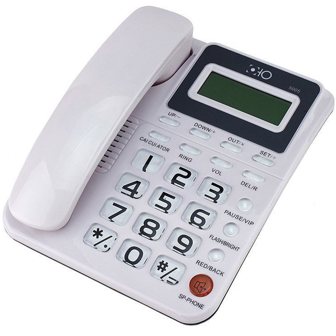 Σταθερό ενσύρματο τηλέφωνο με αναγνώριση κλήσης και ανοιχτή ακρόαση OHO 5005