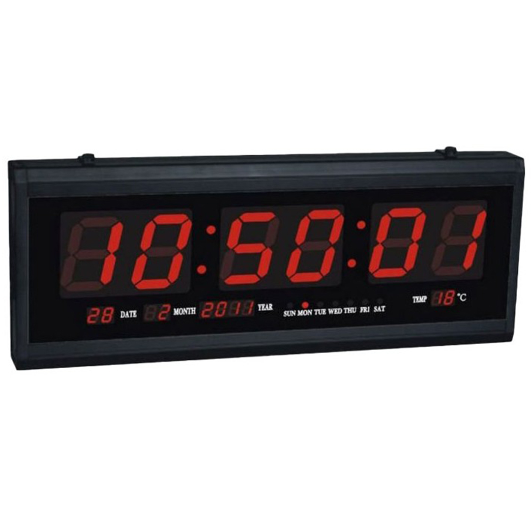 Πινακίδα Led με ώρα, θερμόμετρο και ημερολόγιο JH4819