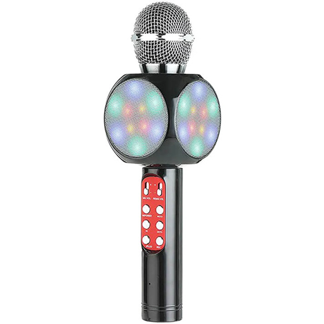 Ασύρματο μικρόφωνο karaoke WSTER WS-1816 σε μαύρο χρώμα