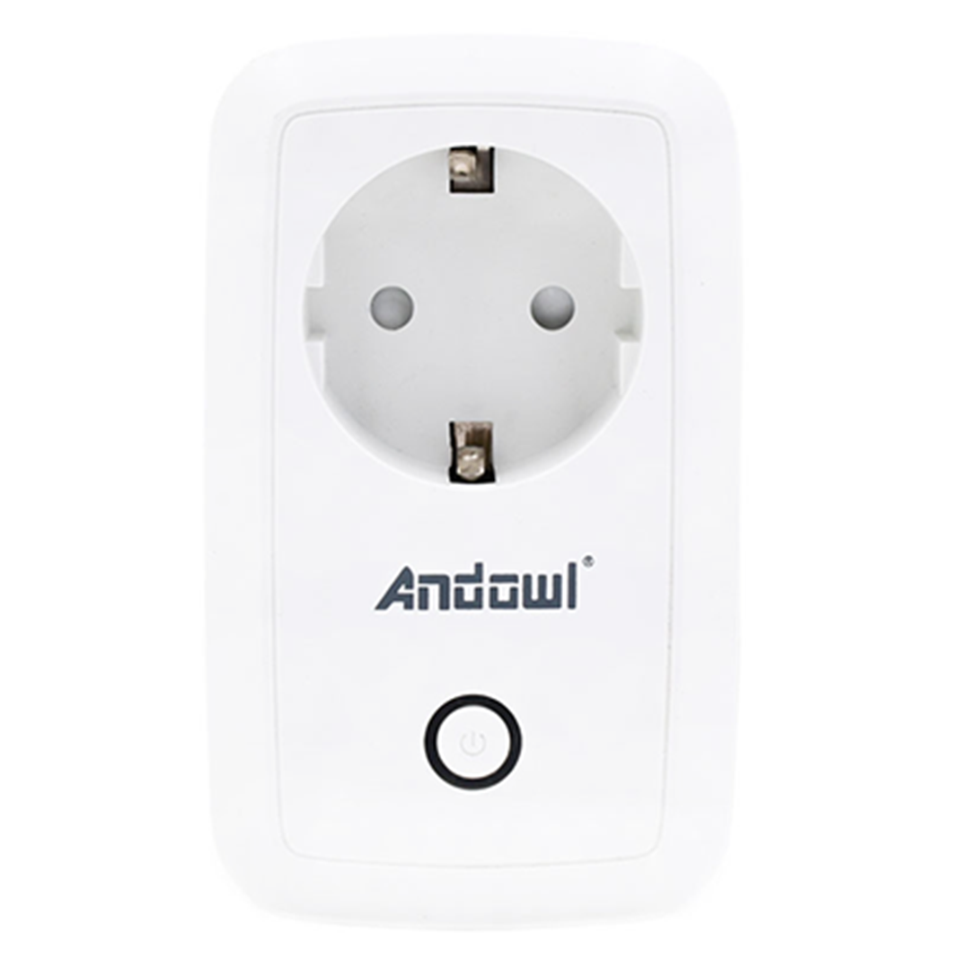 Έξυπνη πρίζα Smart Plug WiFi με App android & iOS – Andowl Q-A224 – Λευκό