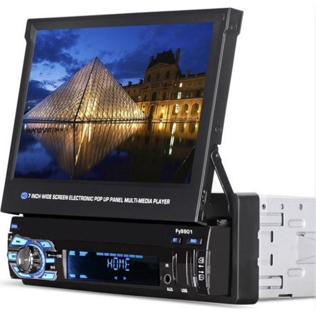 Ηχοσύστημα αυτοκινήτου Universal 1DIN Bluetooth/USB/AUX με αναδιπλούμενη οθόνη 7 ίντσες FY-9901