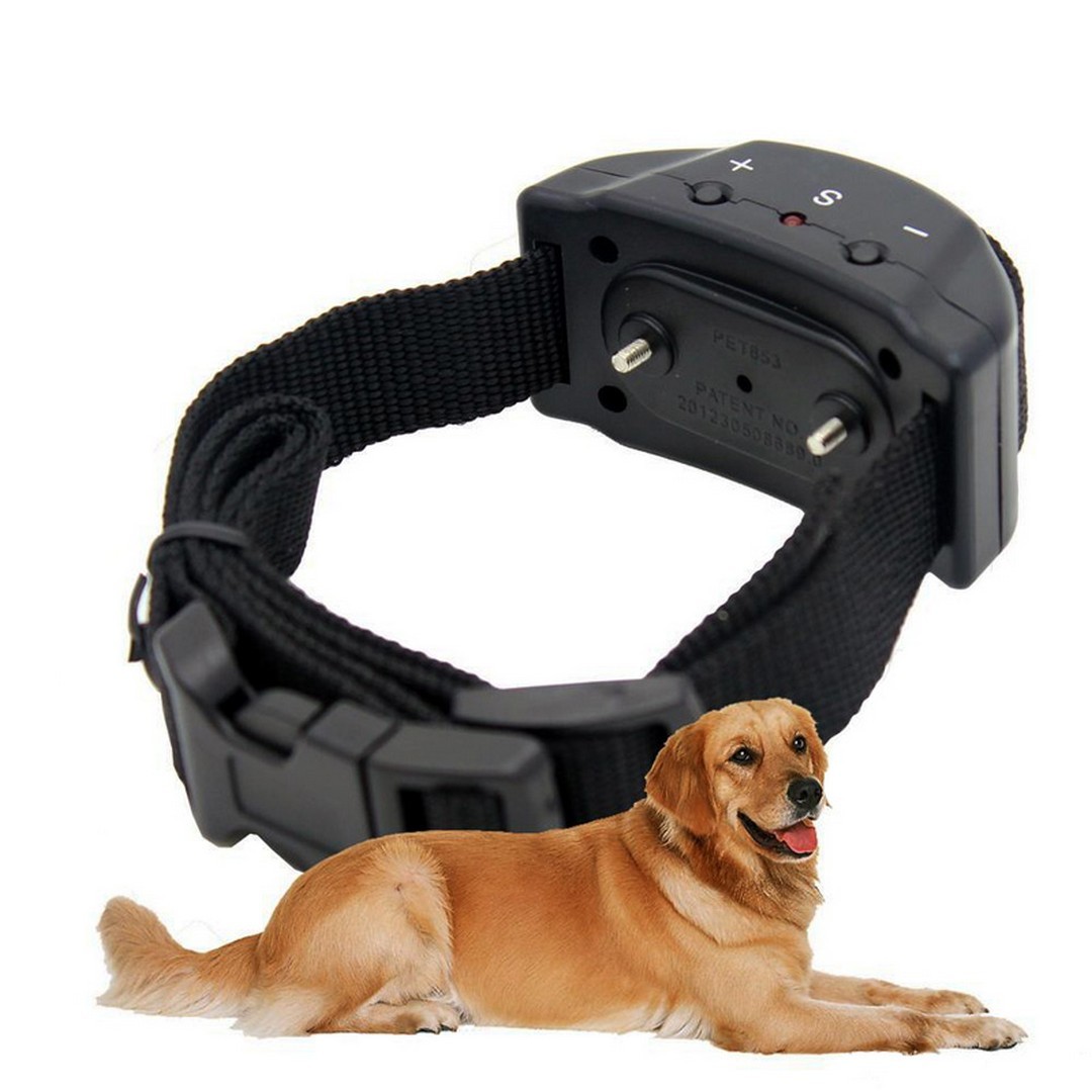 Ηλεκτρικό αντιγάβ κολάρο σκύλου στοπ στο γάβγισμα με τέστερ και ροοστάτη - PET853