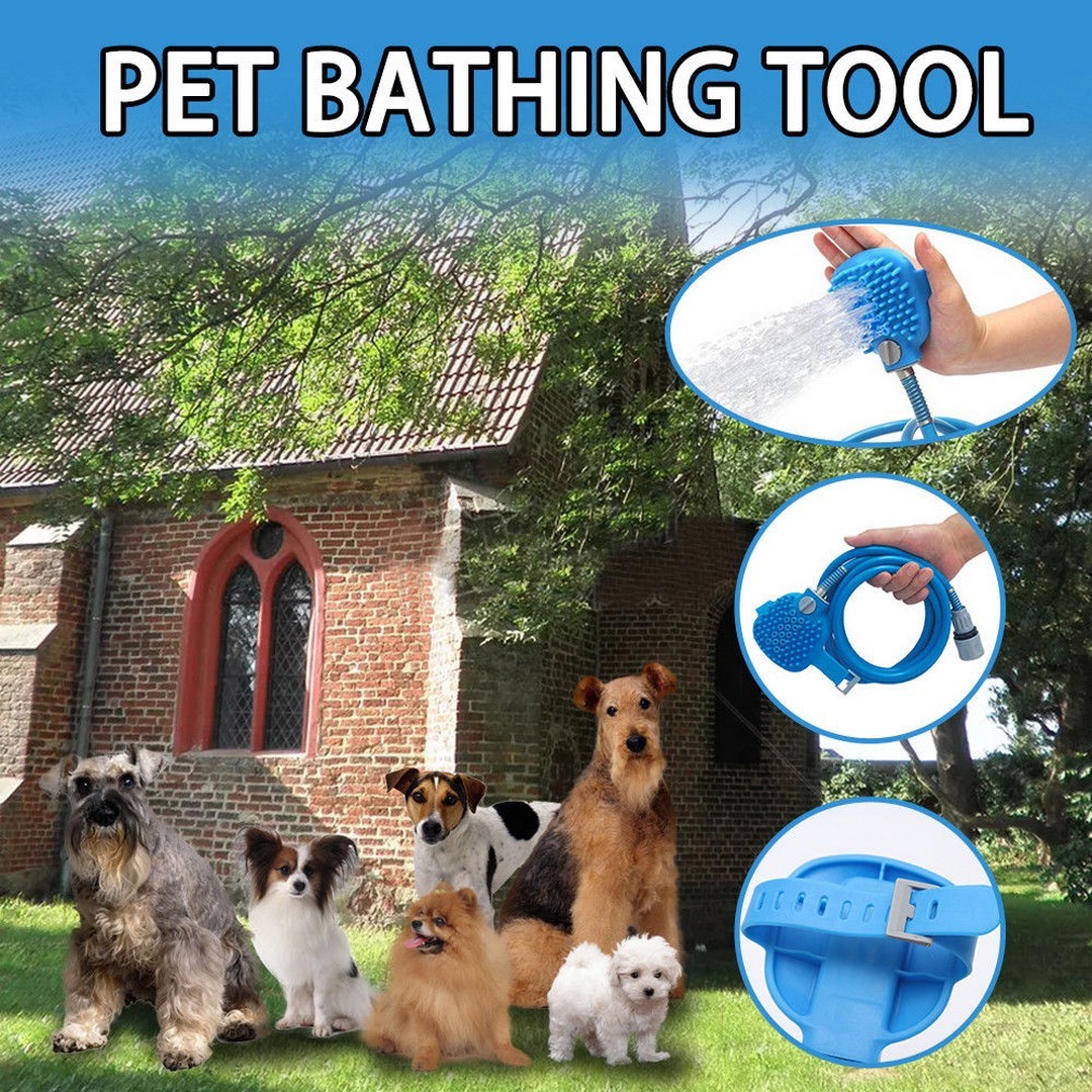 Βούρτσα καθαρισμού με λάστιχο για πλύσιμο κατοικιδίων - Pet Bathing Tool