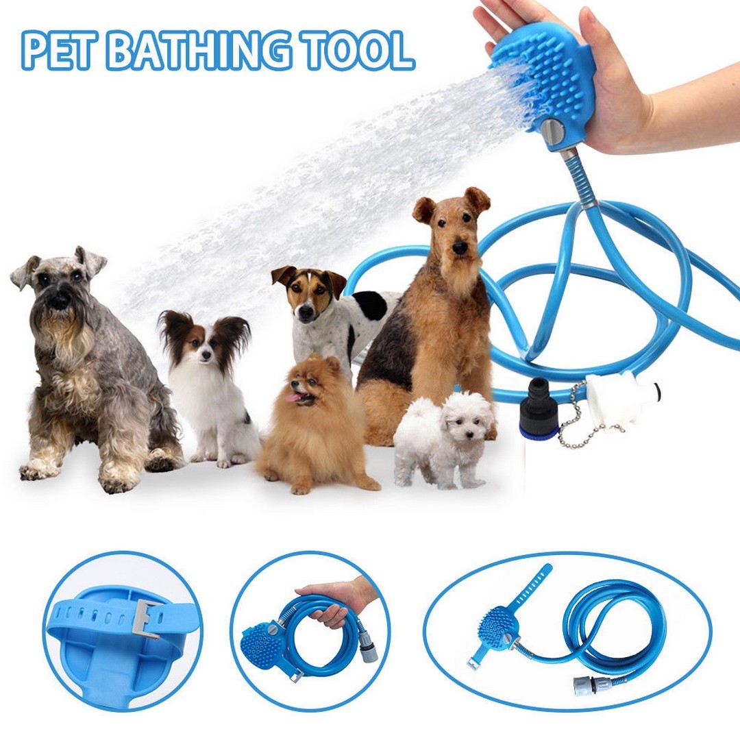 Βούρτσα καθαρισμού με λάστιχο για πλύσιμο κατοικιδίων - Pet Bathing Tool