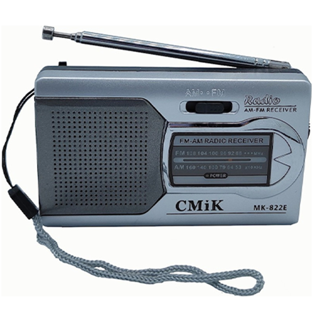 Φορητό ραδιόφωνο μπαταρίας CMiK MK-822E γκρι
