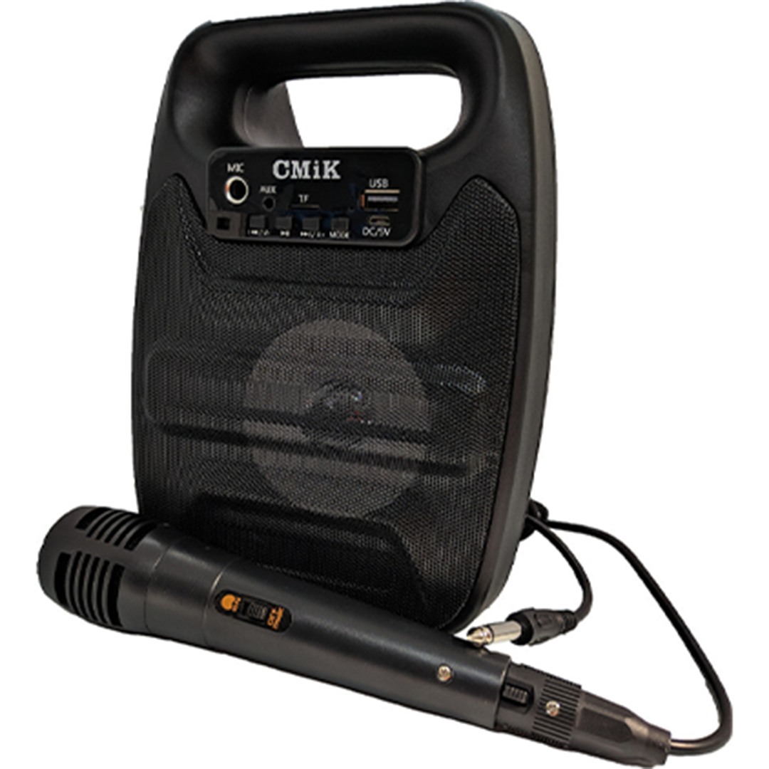 Σύστημα karaoke με ενσύρματα μικρόφωνα CMiK MK-416 μαύρο