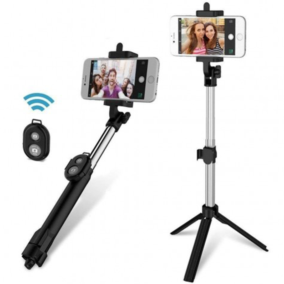 Selfie stick, τρίποδο και τηλεκοντρόλ για απομακρυσμένη λήψη EZRA ST06