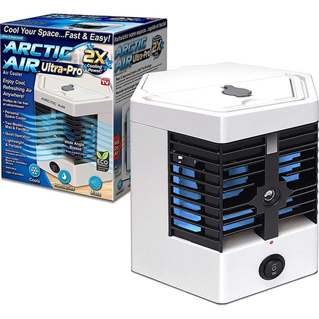 Φορητό μίνι air cooler και υγραντήρας ARCTIC AIR ULTRA-PRO λευκό