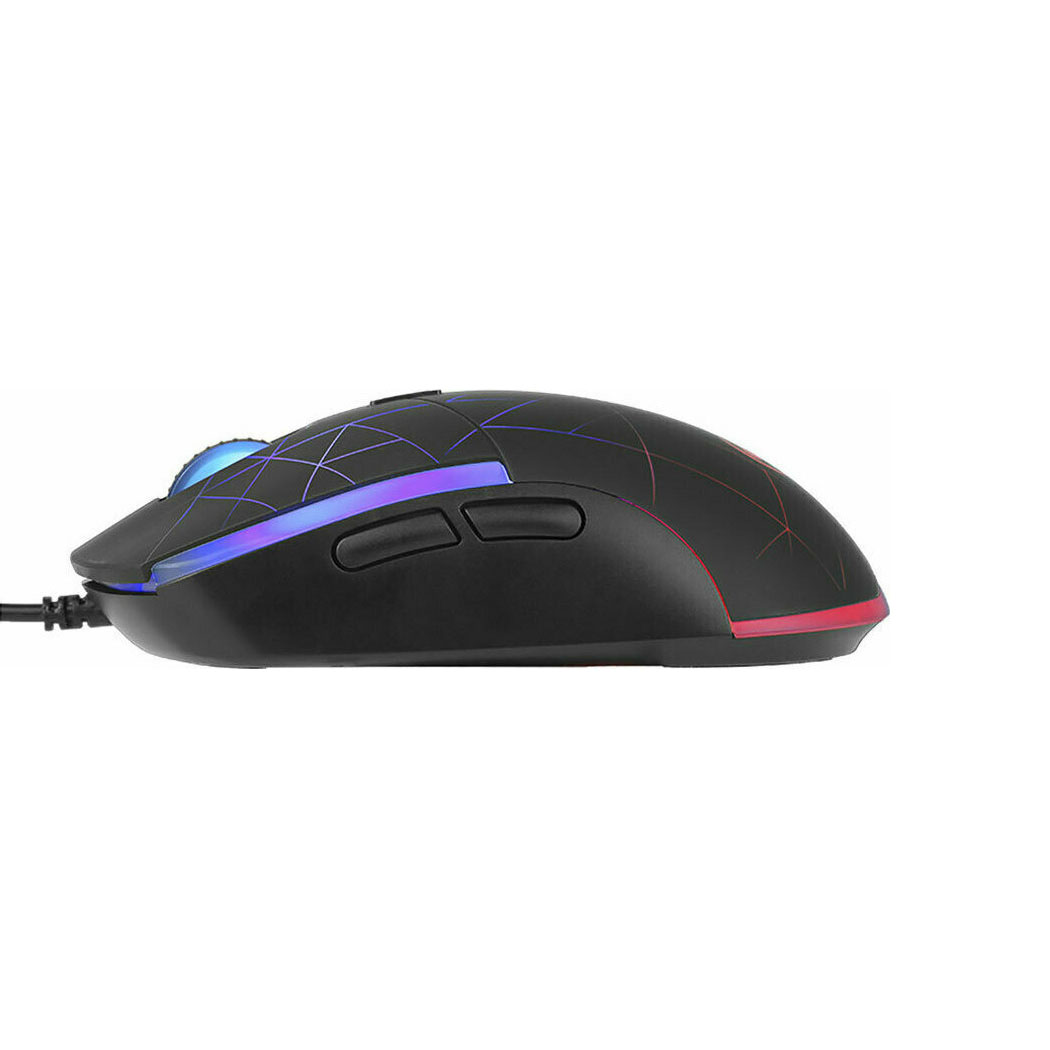 Gaming Ποντίκι Μαύρο Marvo M115 RGB