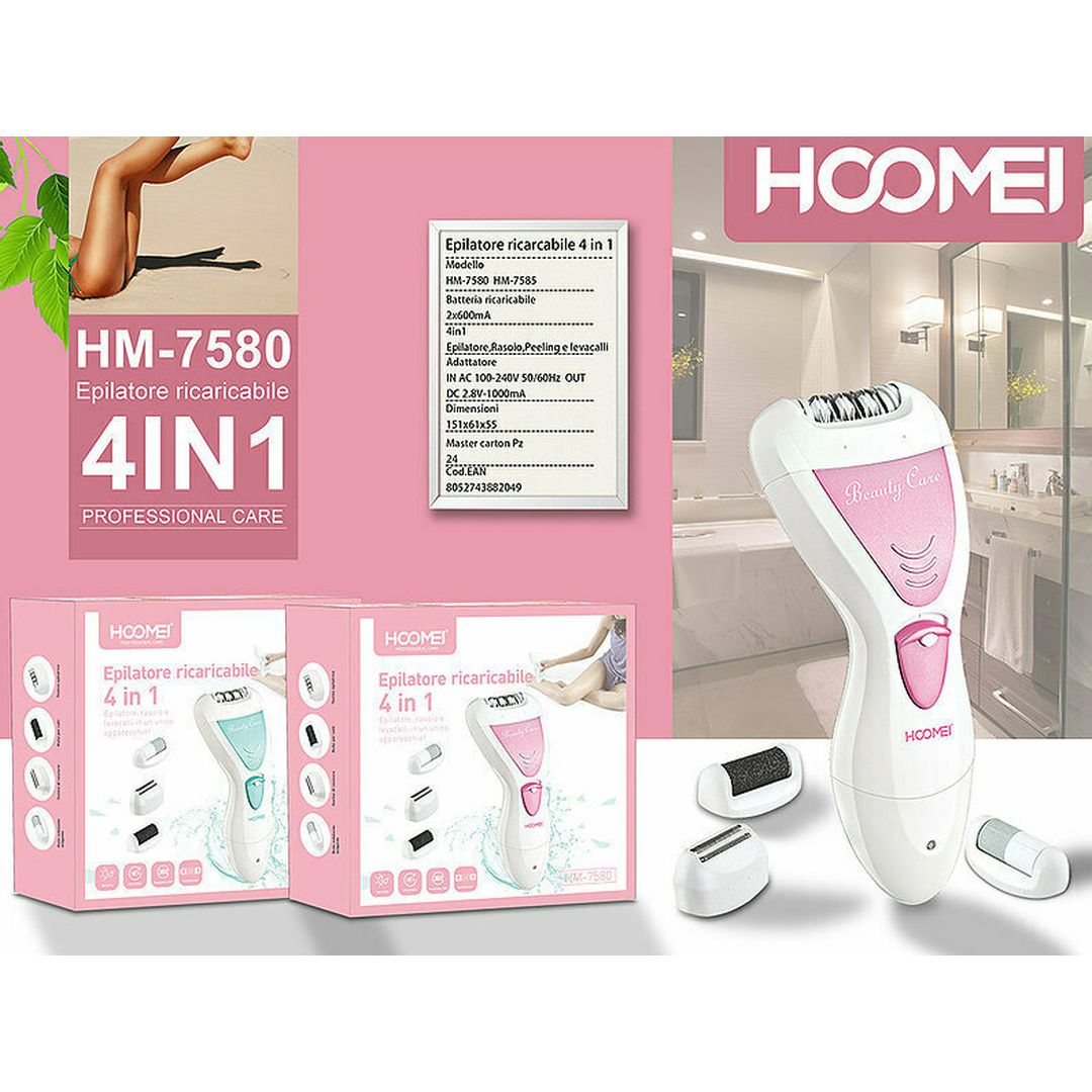 Αποτριχωτική μηχανή epilator για σώμα Hoomei HM-7580