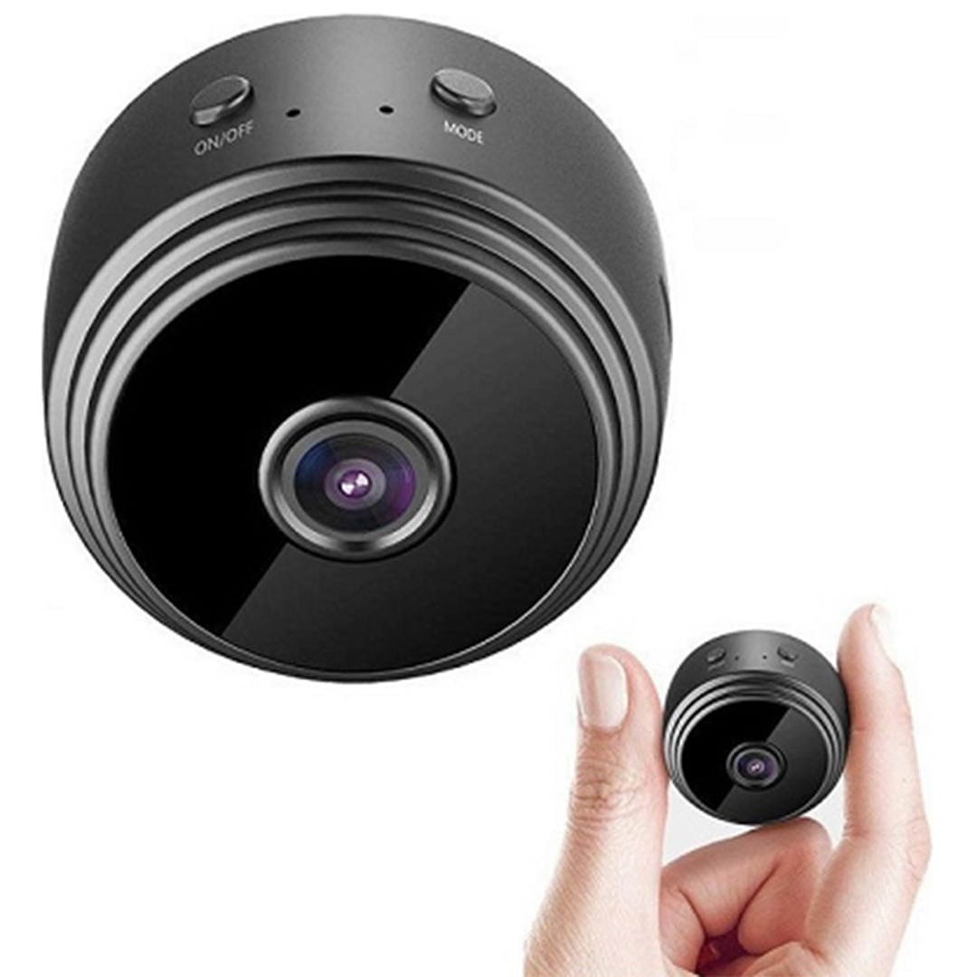 Ασύρματη φορητή κρυφή κάμερα παρακολούθησης με υποδοχή για κάρτα μνήμης IP Mini Cam 1080p A9-883570