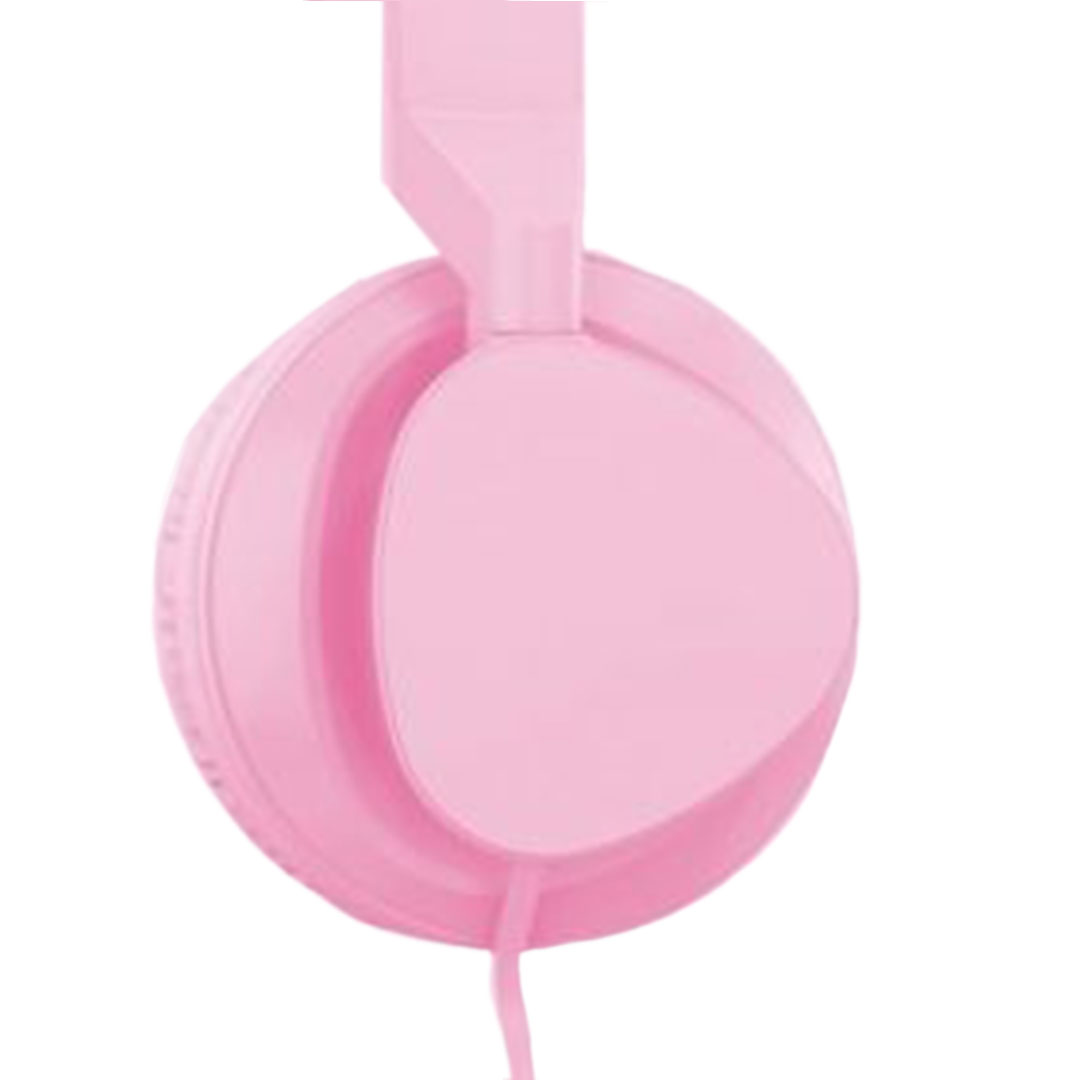 Ενσύρματα ακουστικά κεφαλής 3,5mm EZRA BH04 ροζ