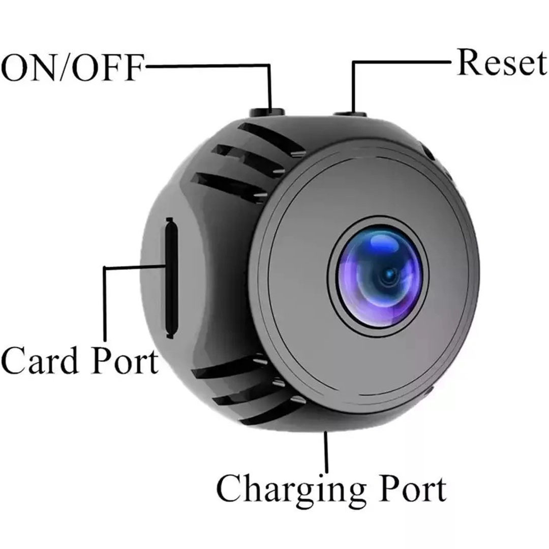 Μίνι USB IP κάμερα 1080p 360° Andowl Q-S710