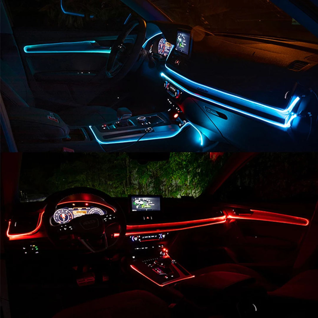 Διακοσμητικός φωτισμός RGB Led strip neon 12V αυτοκινήτου Andowl Q-LED2801