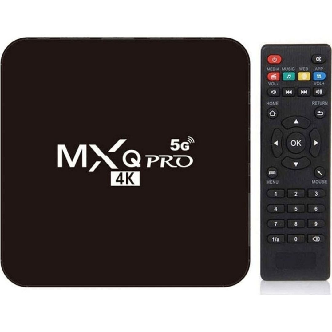 TV Box MXQ Pro 5G 4K UHD με WiFi USB 2.0 16GB RAM και 256GB αποθηκευτικό χώρο με λειτουργικό Android 11.1