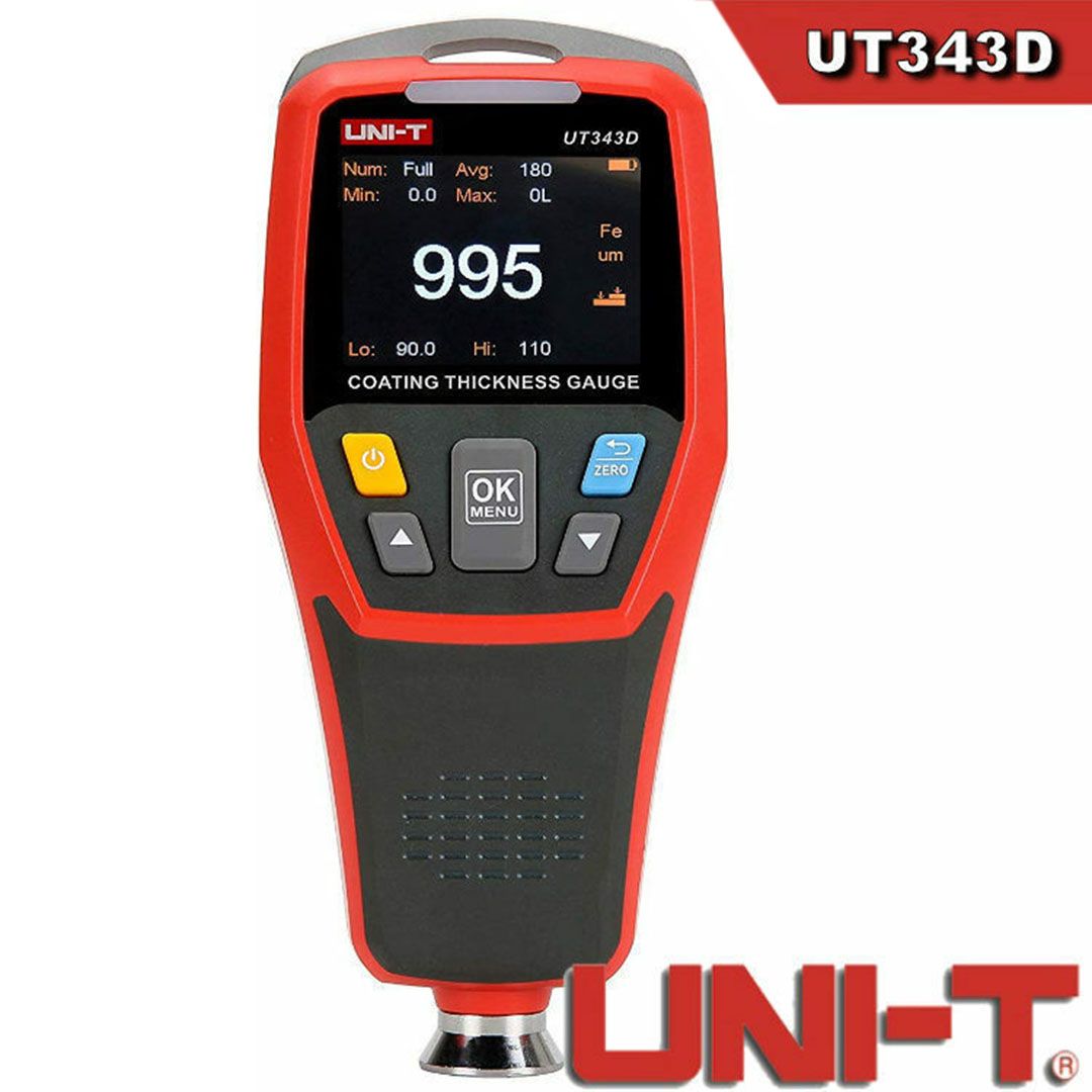 Ψηφιακός μετρητής πάχους χρώματος UNI-T UT343D