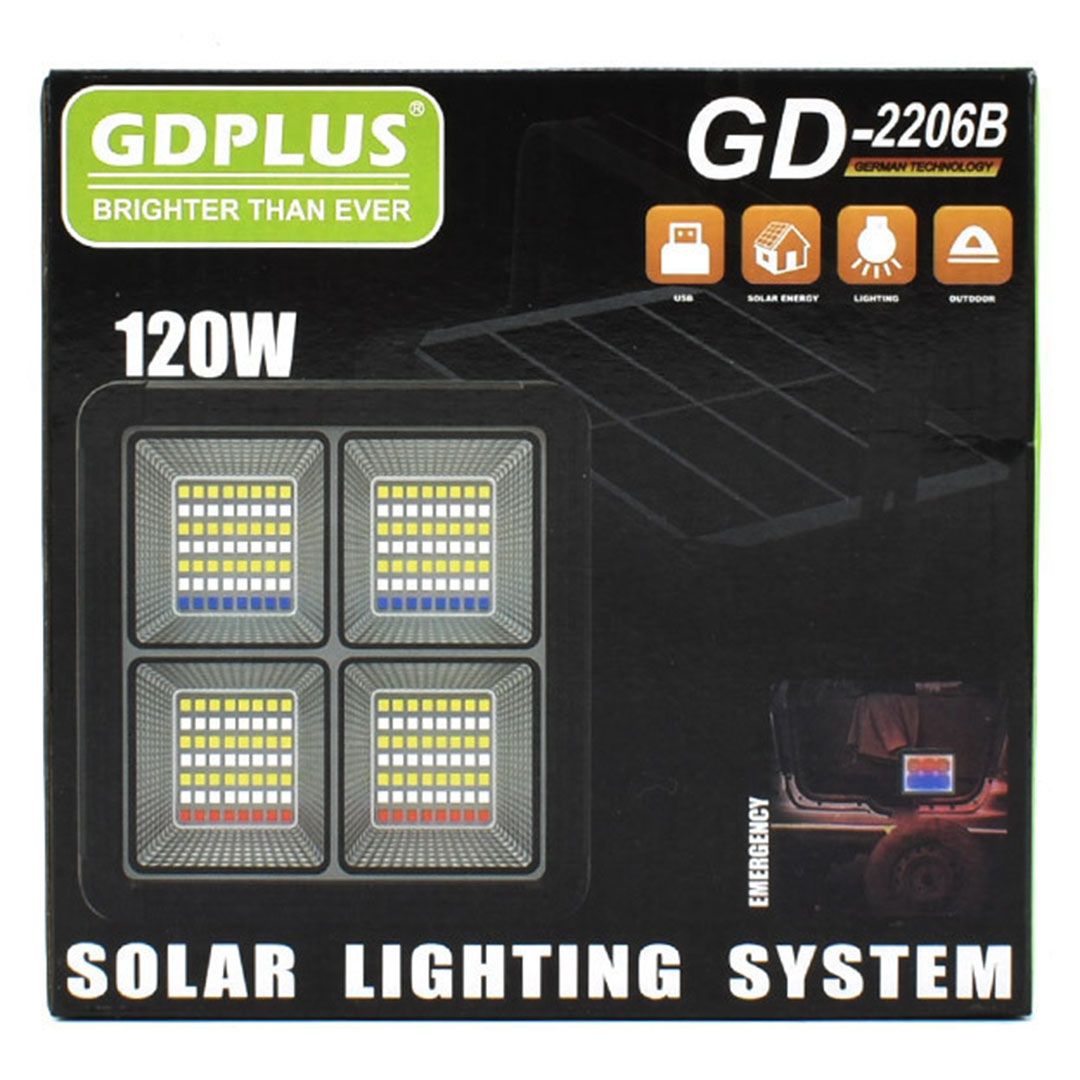 Ηλιακό σύστημα φωτισμού 120W GDPLUS GD-2206B
